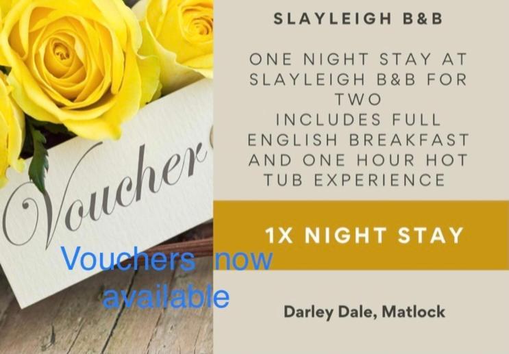 Slayleigh B&B, Matlock Exteriör bild